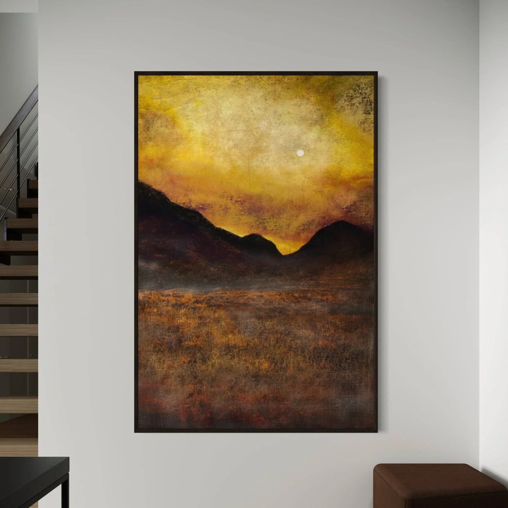 Glencoe Moonlight | Statement Interior Wall Art from Scotland - All Prints
