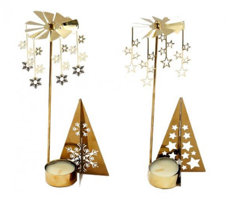 Gold Carousel Tealight Holder - The Nancy Smillie Shop - Art, Jewellery & Designer Gifts Glasgow