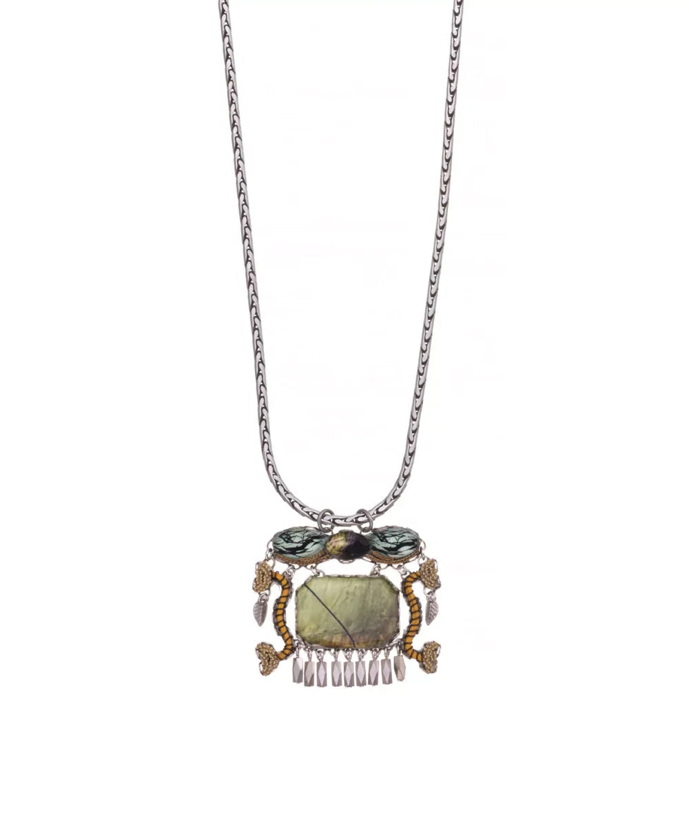 Gold Carrina Necklace - The Nancy Smillie Shop - Art, Jewellery & Designer Gifts Glasgow