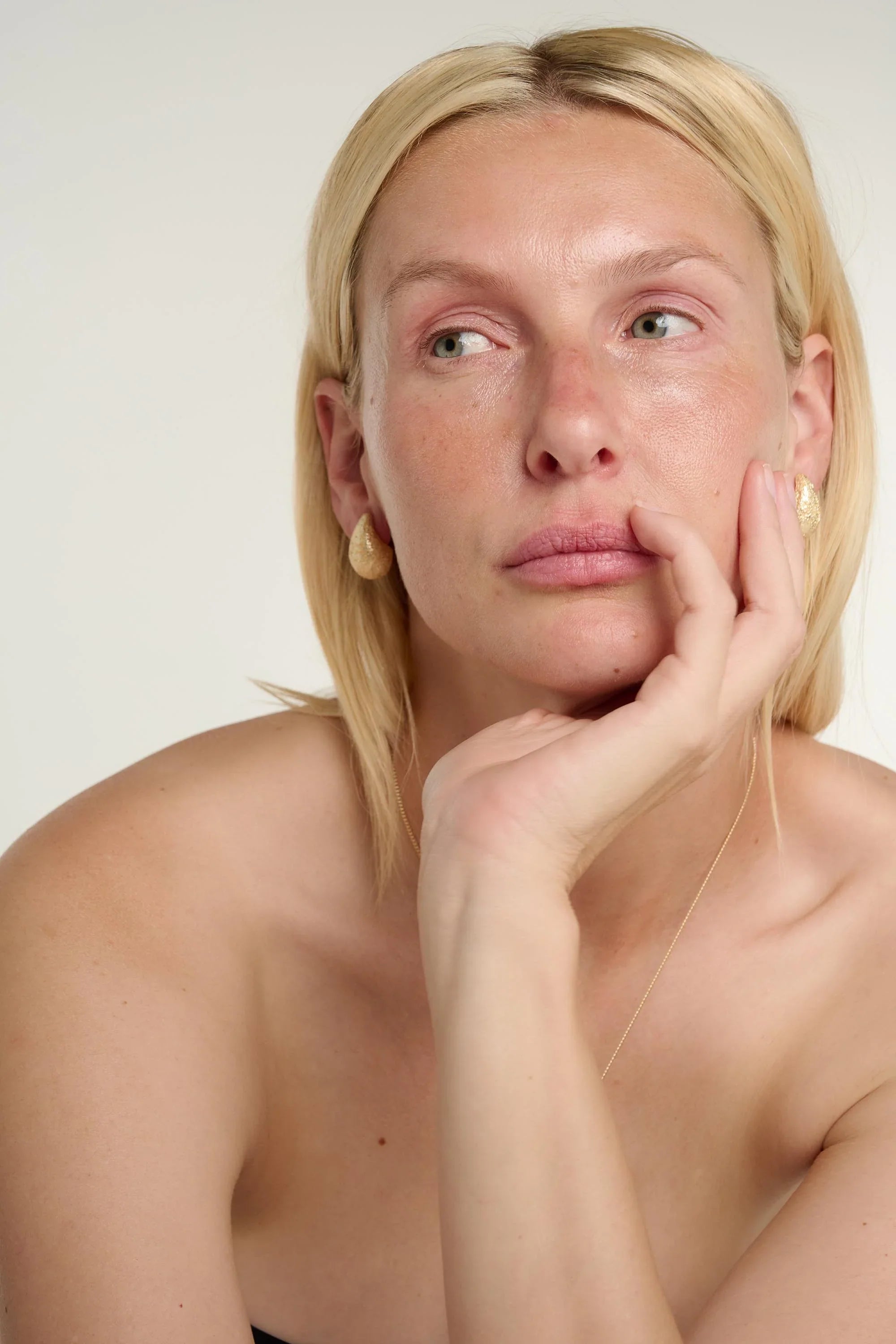 Gold Dome Earrings - Jewellery - Scotland