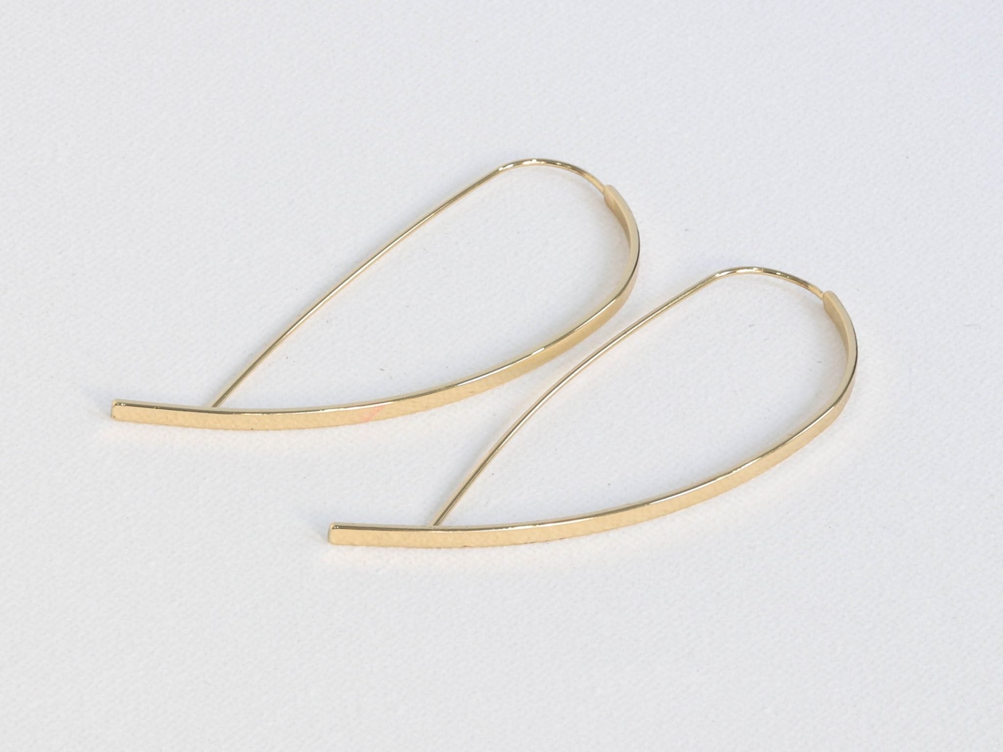 Gold Ingrid Earrings - The Nancy Smillie Shop - Art, Jewellery & Designer Gifts Glasgow