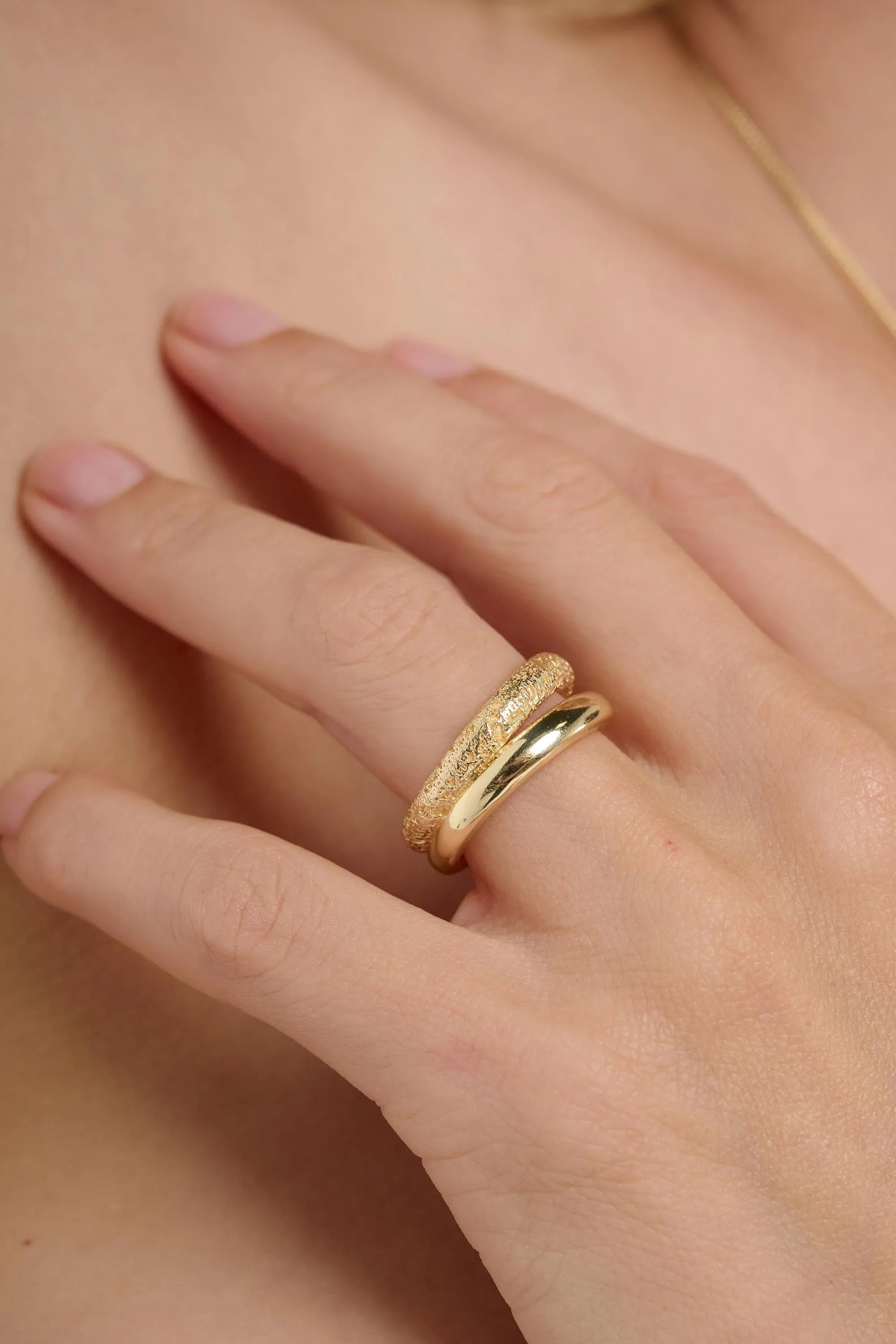Gold Mirage Ring M - Jewellery - Scotland