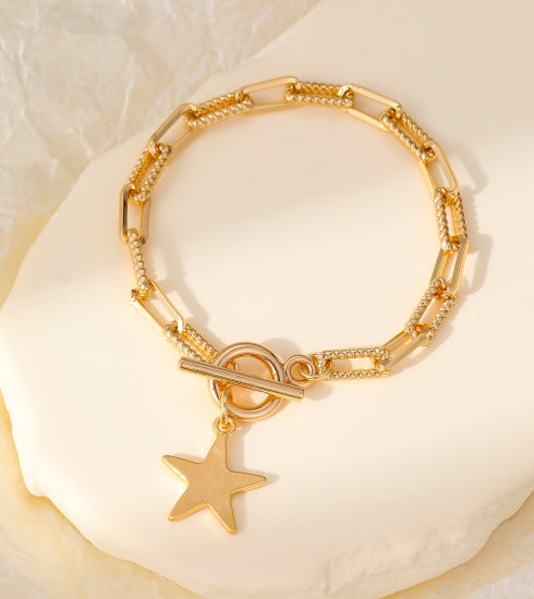 Gold Star Bracelet - Jewellery - Scotland