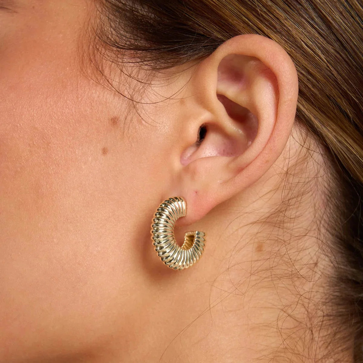 Gold Sunlit Earrings - Jewellery - Scotland