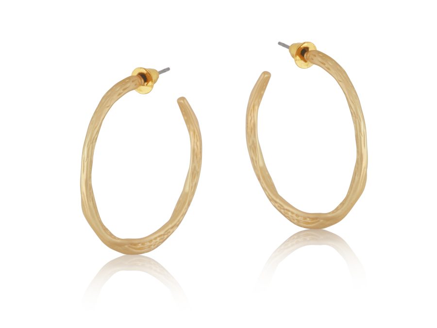 Gold Valentina Hoops - The Nancy Smillie Shop - Art, Jewellery & Designer Gifts Glasgow