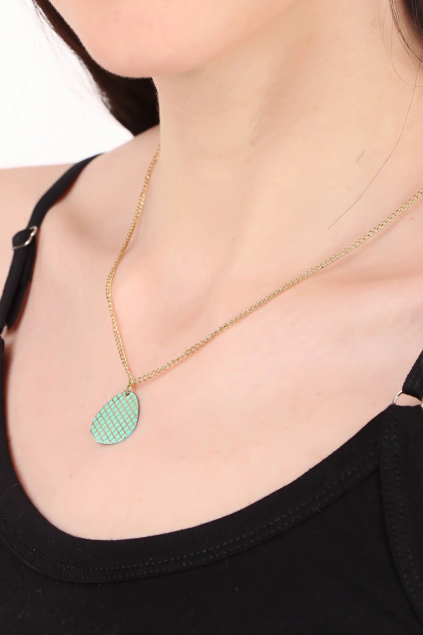 Green Maya Necklace - The Nancy Smillie Shop - Art, Jewellery & Designer Gifts Glasgow