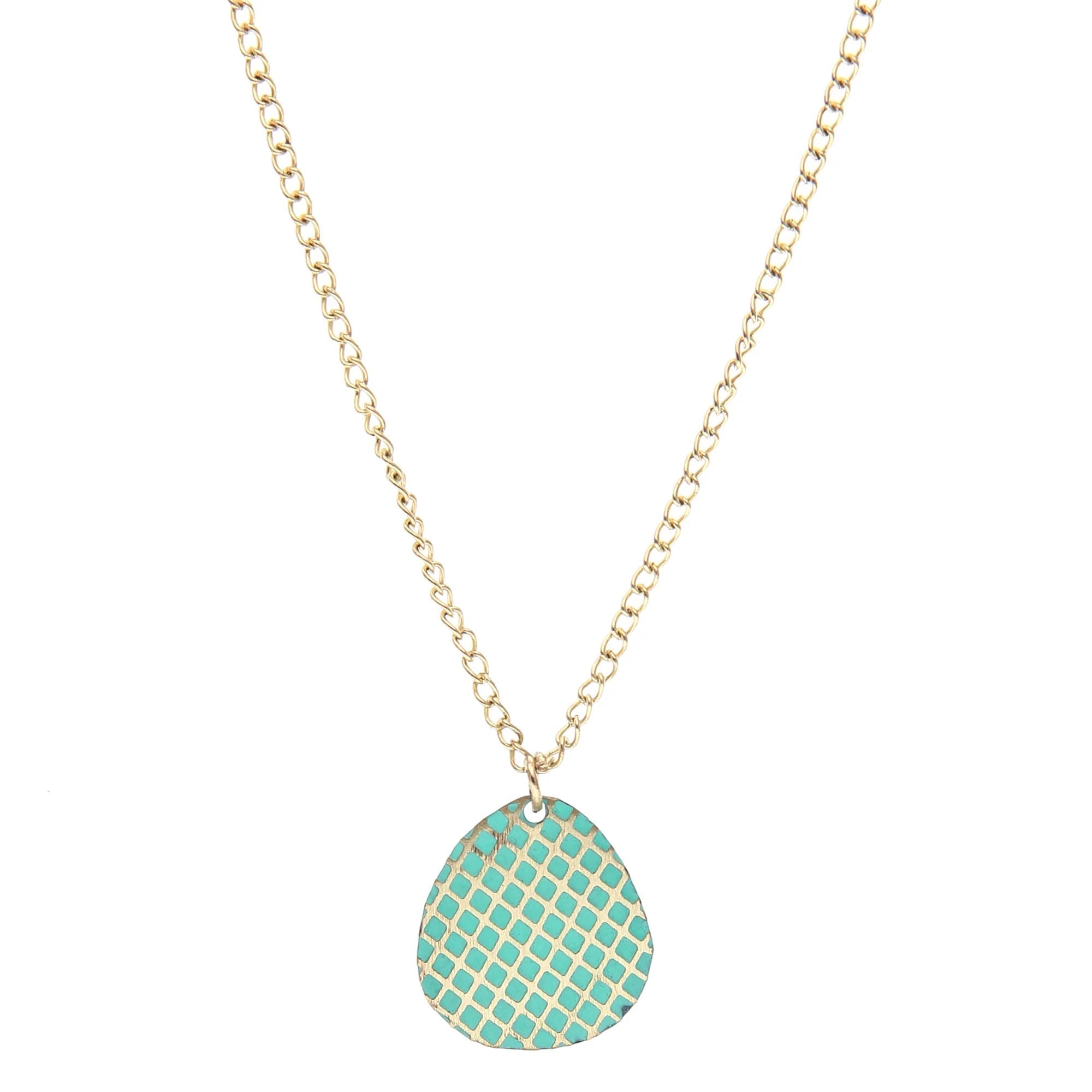 Green Maya Necklace - The Nancy Smillie Shop - Art, Jewellery & Designer Gifts Glasgow