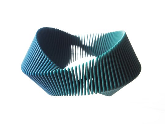 Green Tri Bangle - The Nancy Smillie Shop - Art, Jewellery & Designer Gifts Glasgow