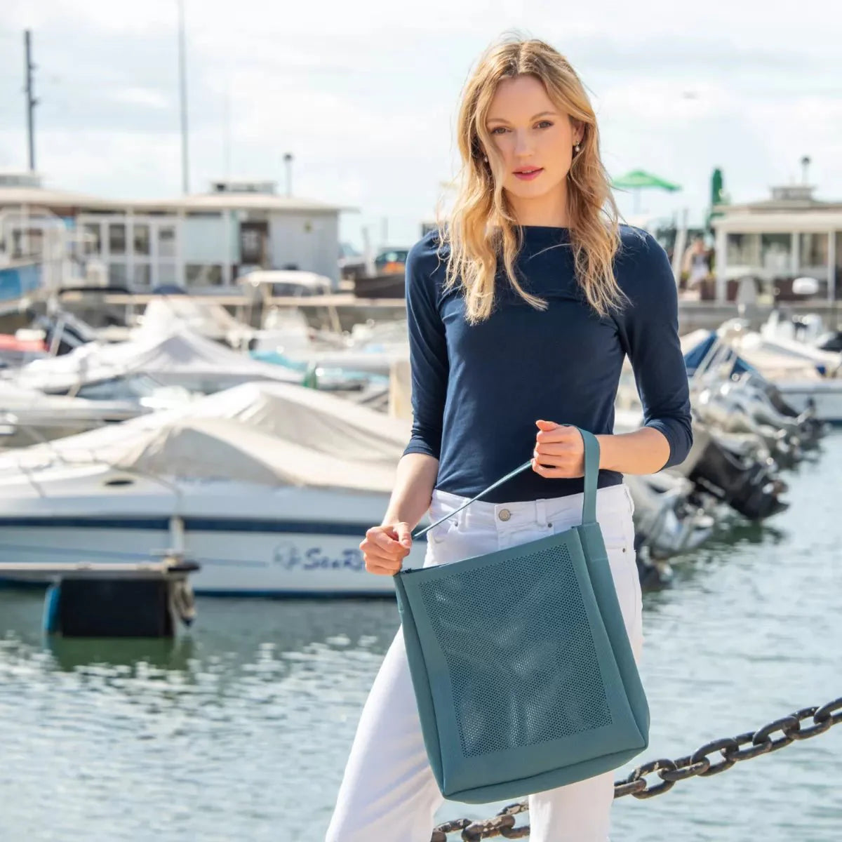 Green Weave Shoulder Bag - The Nancy Smillie Shop - Art, Jewellery & Designer Gifts Glasgow