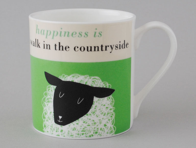 Green Sheep Mug