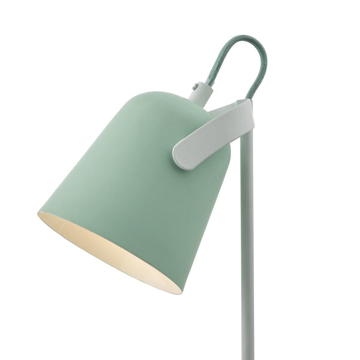 Green/White Table Lamp - The Nancy Smillie Shop - Art, Jewellery & Designer Gifts Glasgow