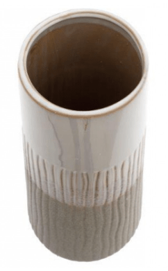 Grey Sandstone Vase 33cm - The Nancy Smillie Shop - Art, Jewellery & Designer Gifts Glasgow