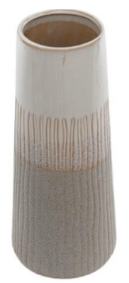 Grey Sandstone Vase 33cm - The Nancy Smillie Shop - Art, Jewellery & Designer Gifts Glasgow
