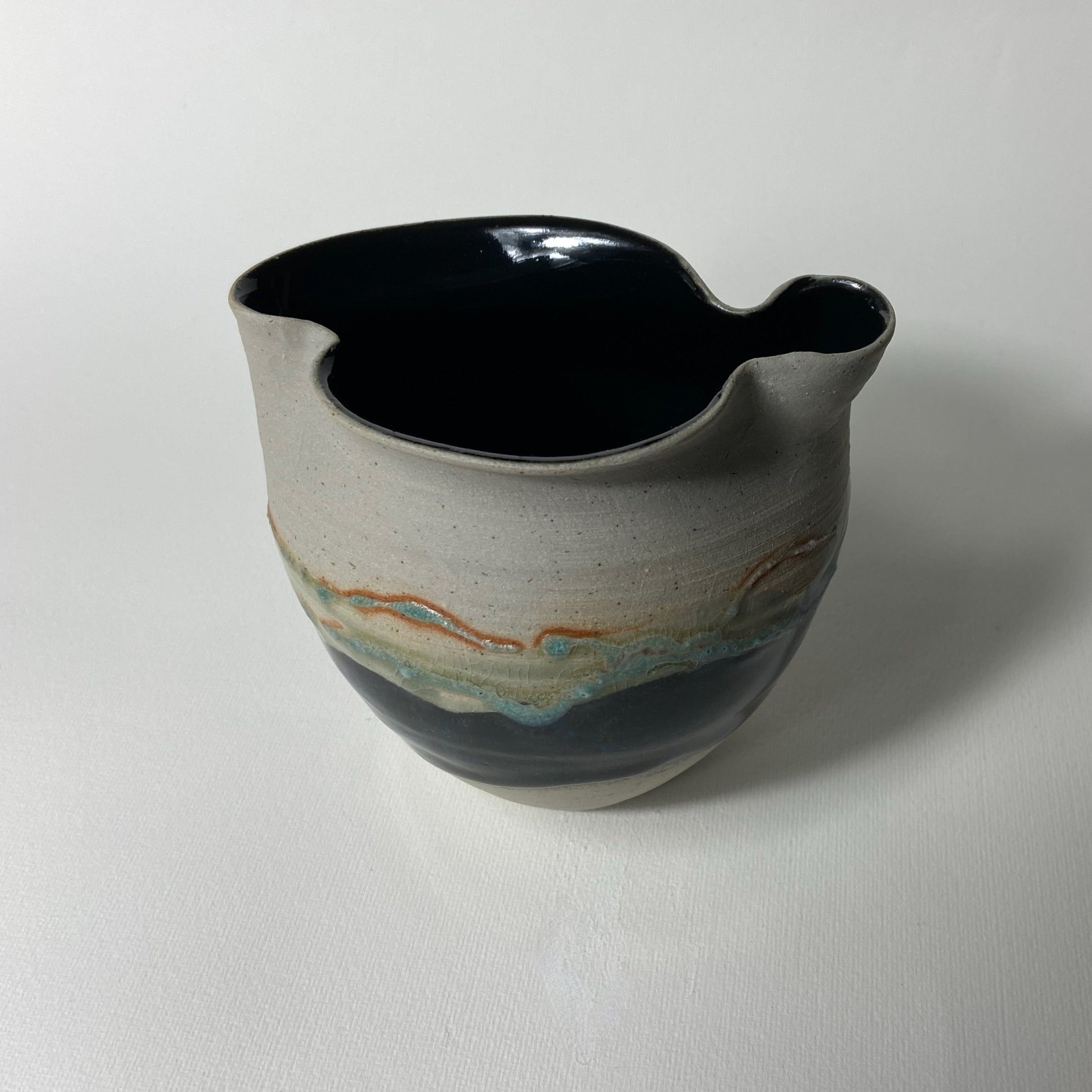 Hand Thrown Stoneware Pot - The Nancy Smillie Shop - Art, Jewellery & Designer Gifts Glasgow