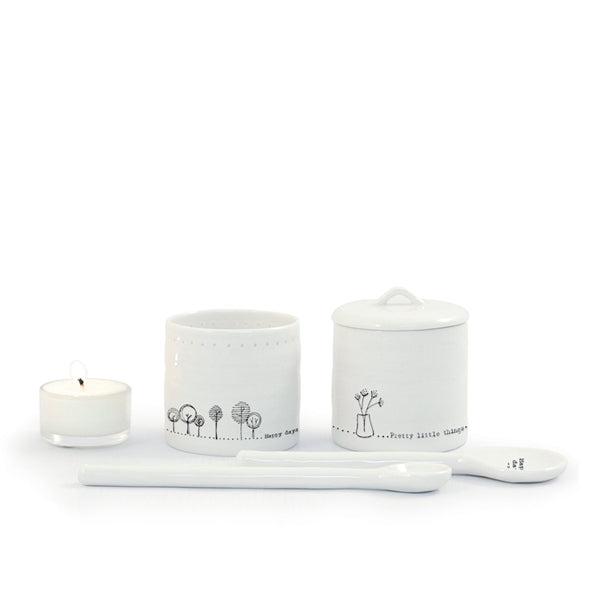 Happy Days.. Tealight Holder - The Nancy Smillie Shop - Art, Jewellery & Designer Gifts Glasgow