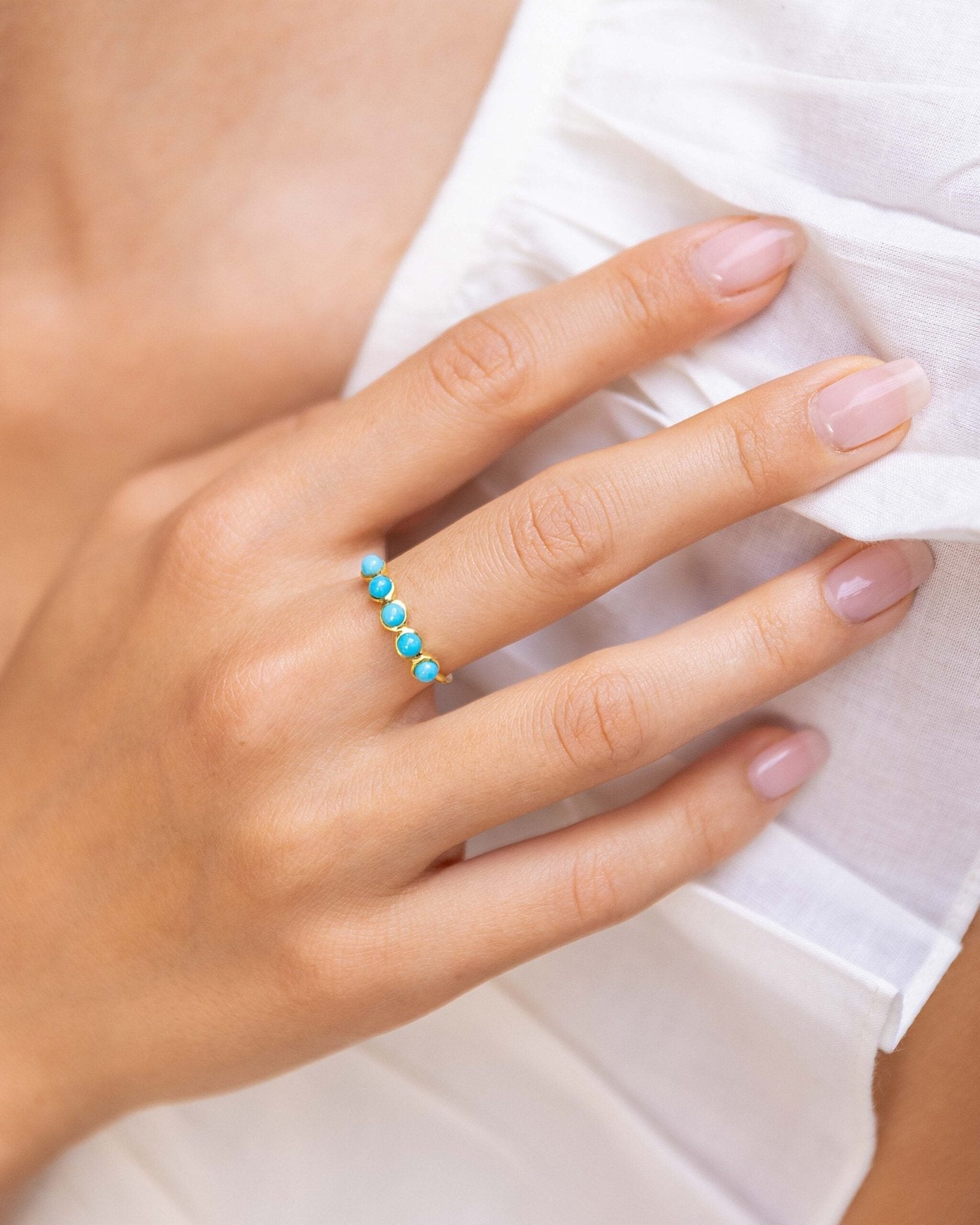 Harmonic Turquoise Ring - The Nancy Smillie Shop - Art, Jewellery & Designer Gifts Glasgow