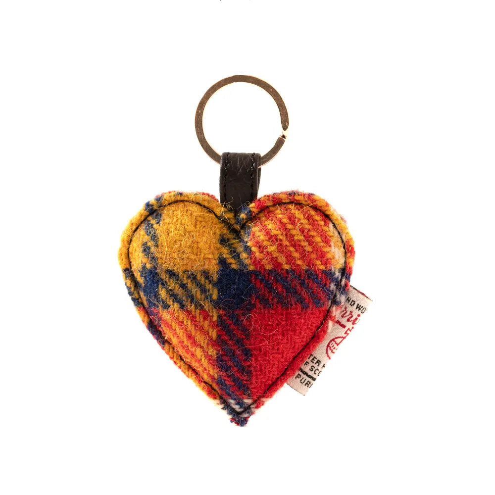 Heart Keyring - Reversible Clutch Shoulder Camera - Bags of Bags! - Scotland