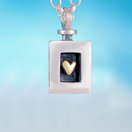 Heart Of Gold Pendant - The Nancy Smillie Shop - Art, Jewellery & Designer Gifts Glasgow