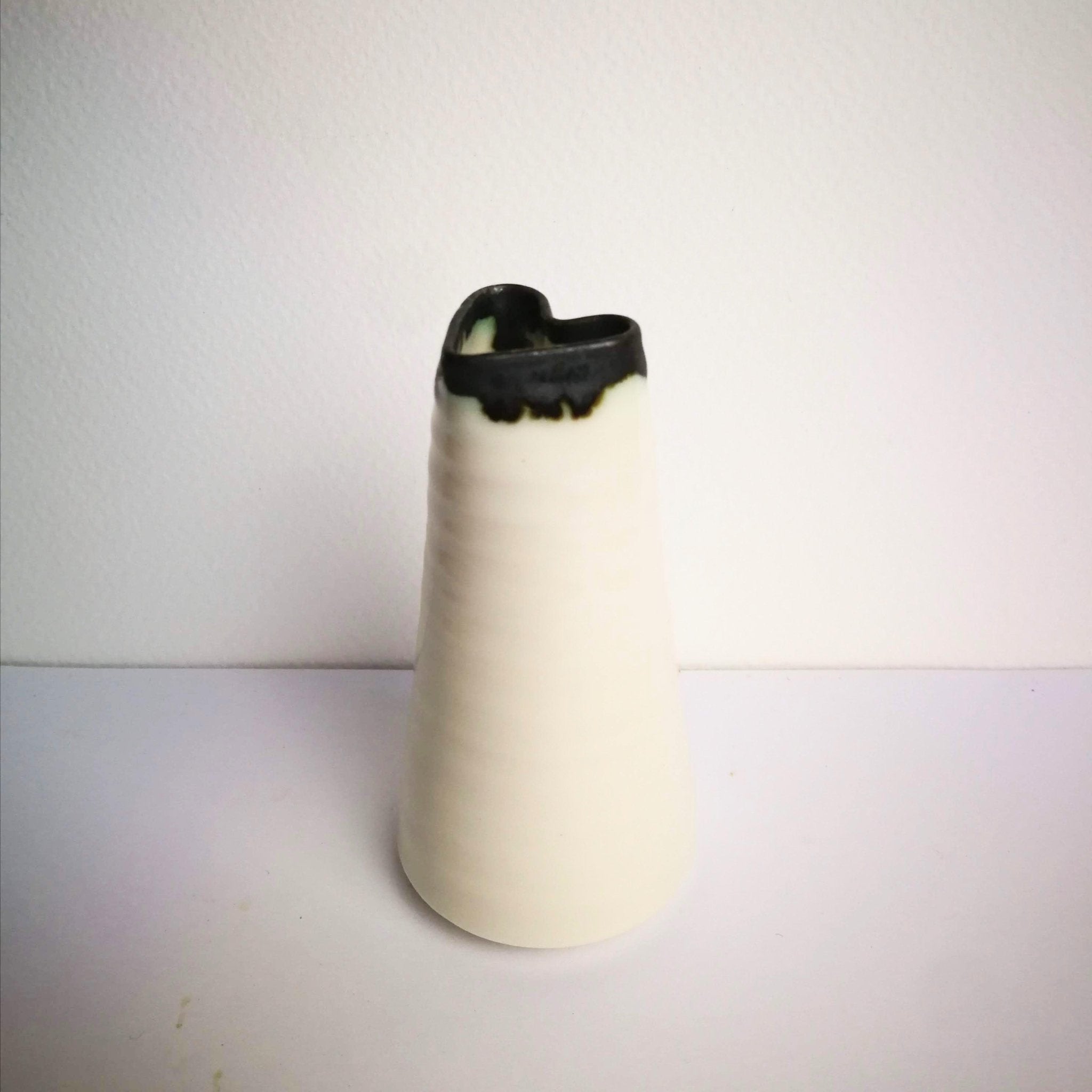 Heart Skinny Vase Medium - The Nancy Smillie Shop - Art, Jewellery & Designer Gifts Glasgow