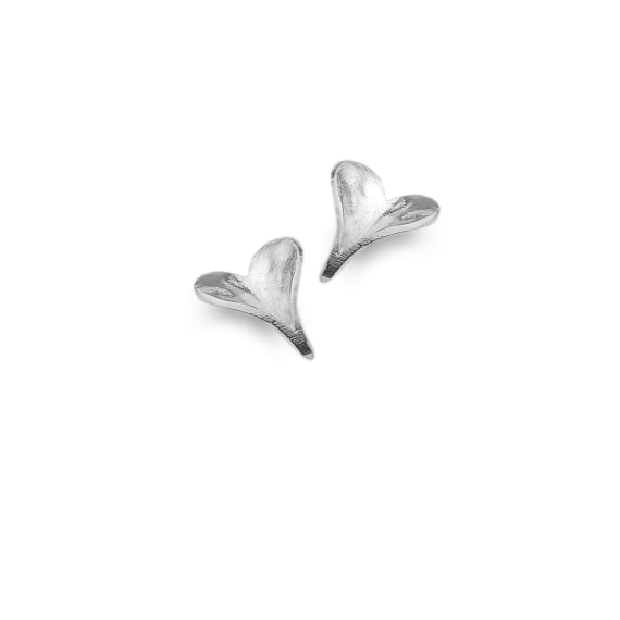 Heart Stud Earrings - The Nancy Smillie Shop - Art, Jewellery & Designer Gifts Glasgow