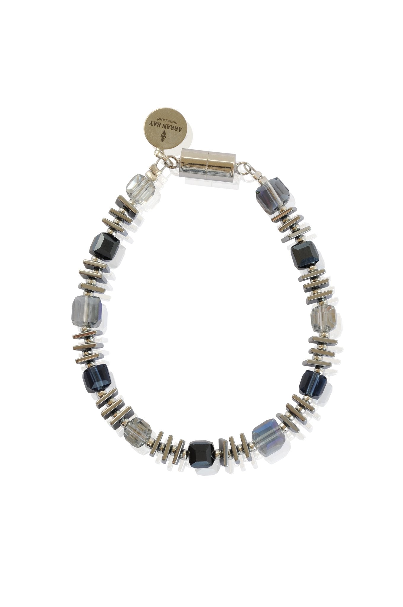 Hematite Cats Eye Bracelet - The Nancy Smillie Shop - Art, Jewellery & Designer Gifts Glasgow