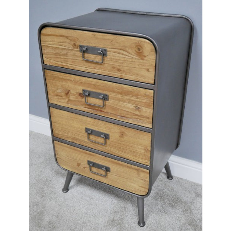 Industrial Cabinet - 4 Drawers - The Nancy Smillie Shop - Art, Jewellery & Designer Gifts Glasgow