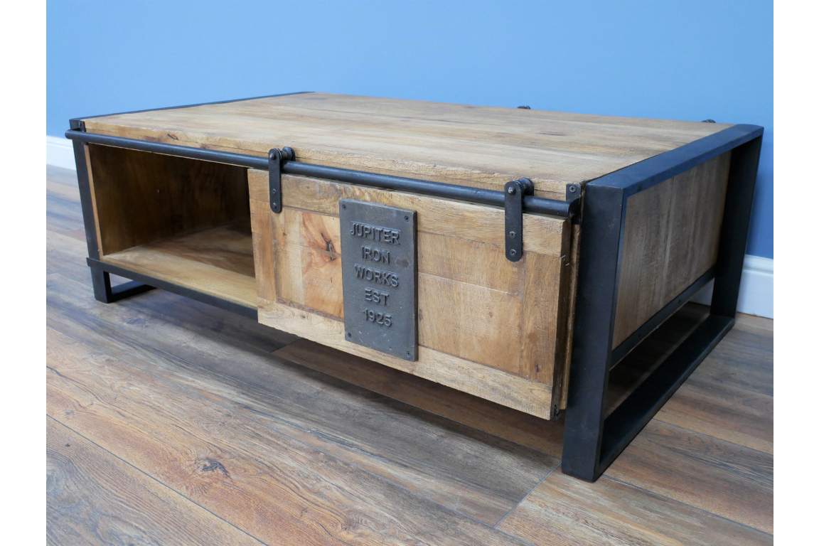 Industrial Coffee Table - The Nancy Smillie Shop - Art, Jewellery & Designer Gifts Glasgow