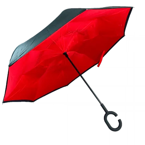 Inside Out Red Umbrella - The Nancy Smillie Shop - Art, Jewellery & Designer Gifts Glasgow