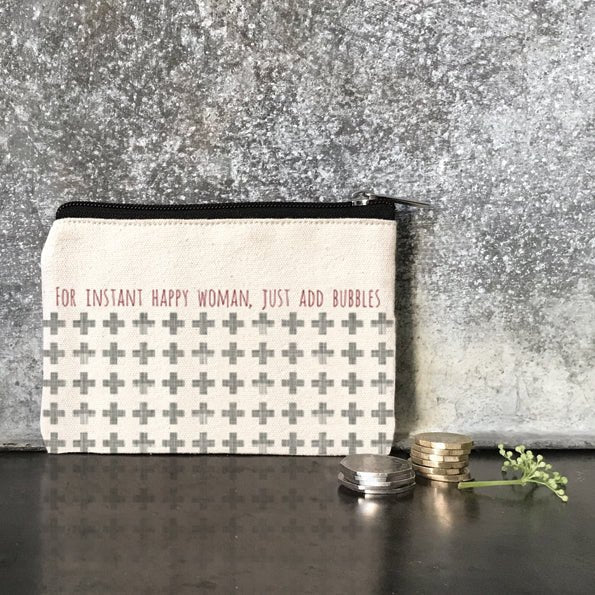 Instant Happy Woman Purse - The Nancy Smillie Shop - Art, Jewellery & Designer Gifts Glasgow