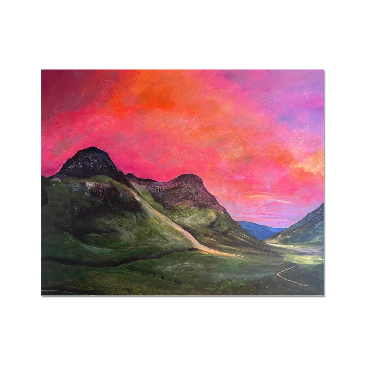 Into The Glencoe Dusk Artist Proof Collector Print - All Art Prints - Scotland