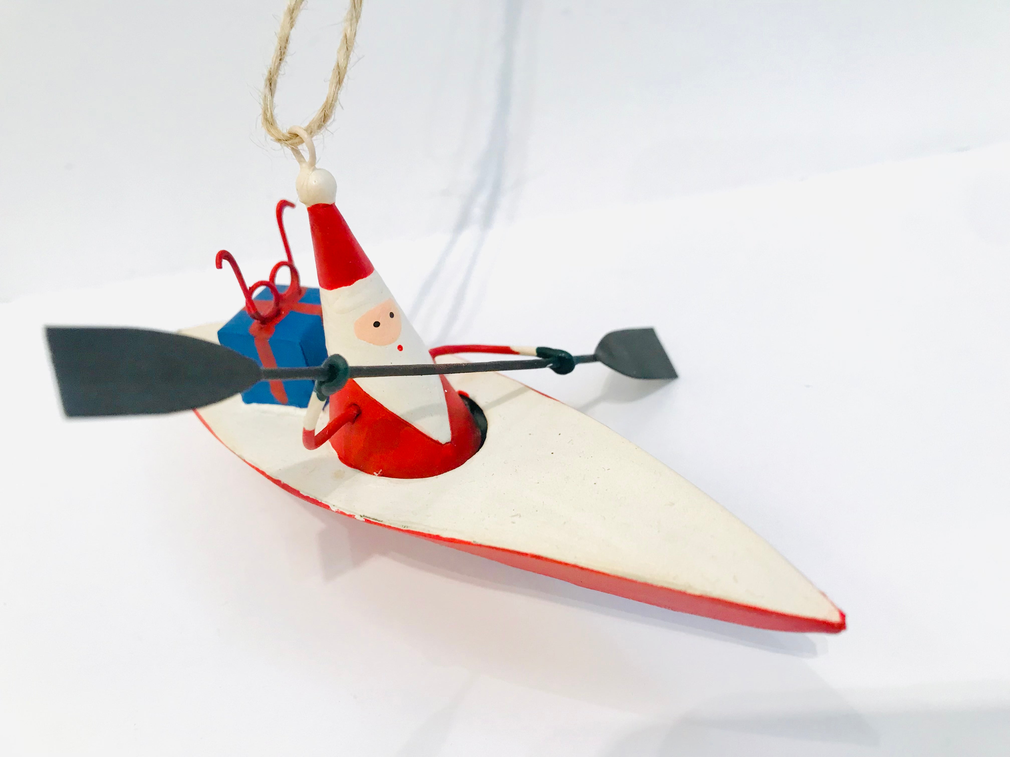 Kayak Santa - The Nancy Smillie Shop - Art, Jewellery & Designer Gifts Glasgow