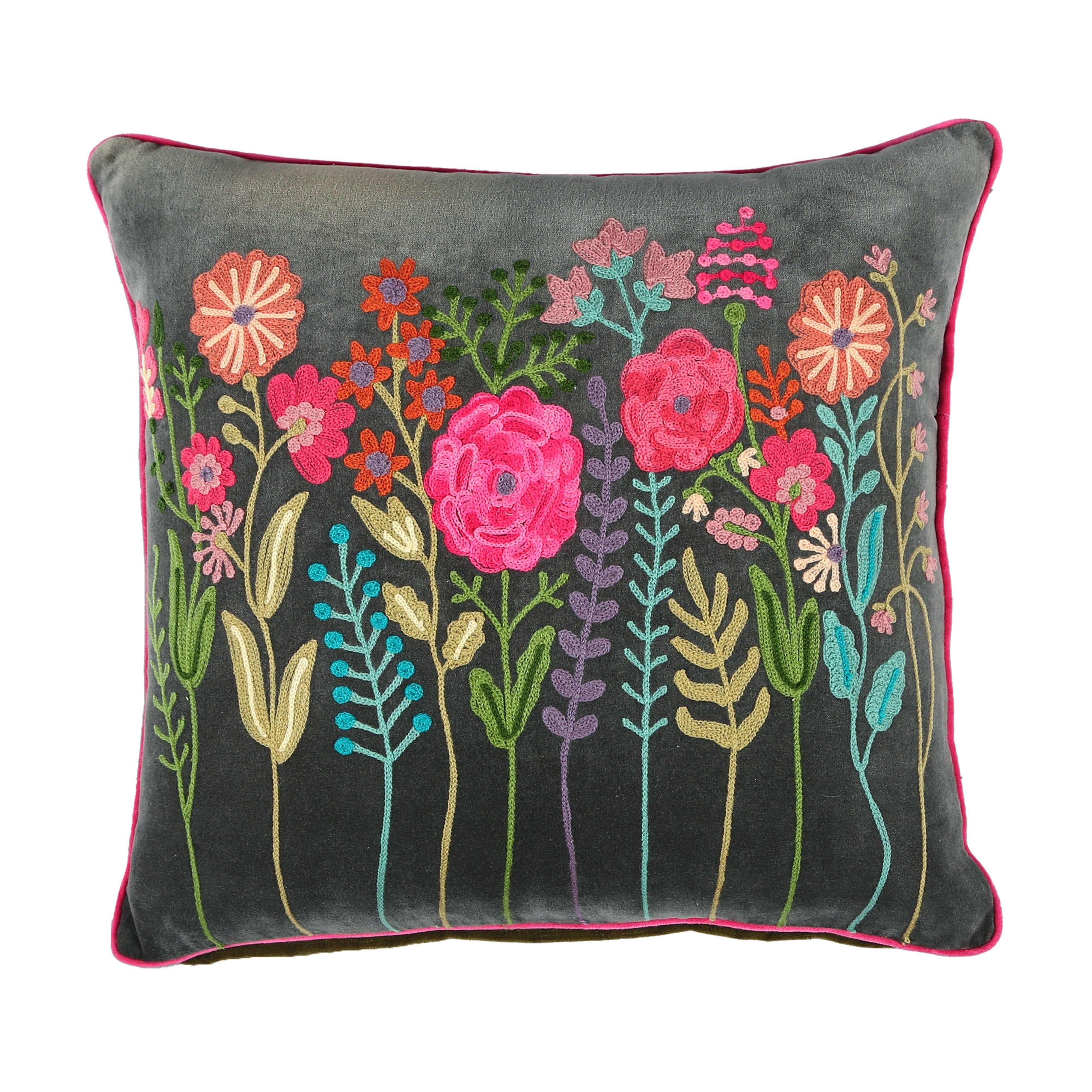 Dark Dove grey Langley Cushion