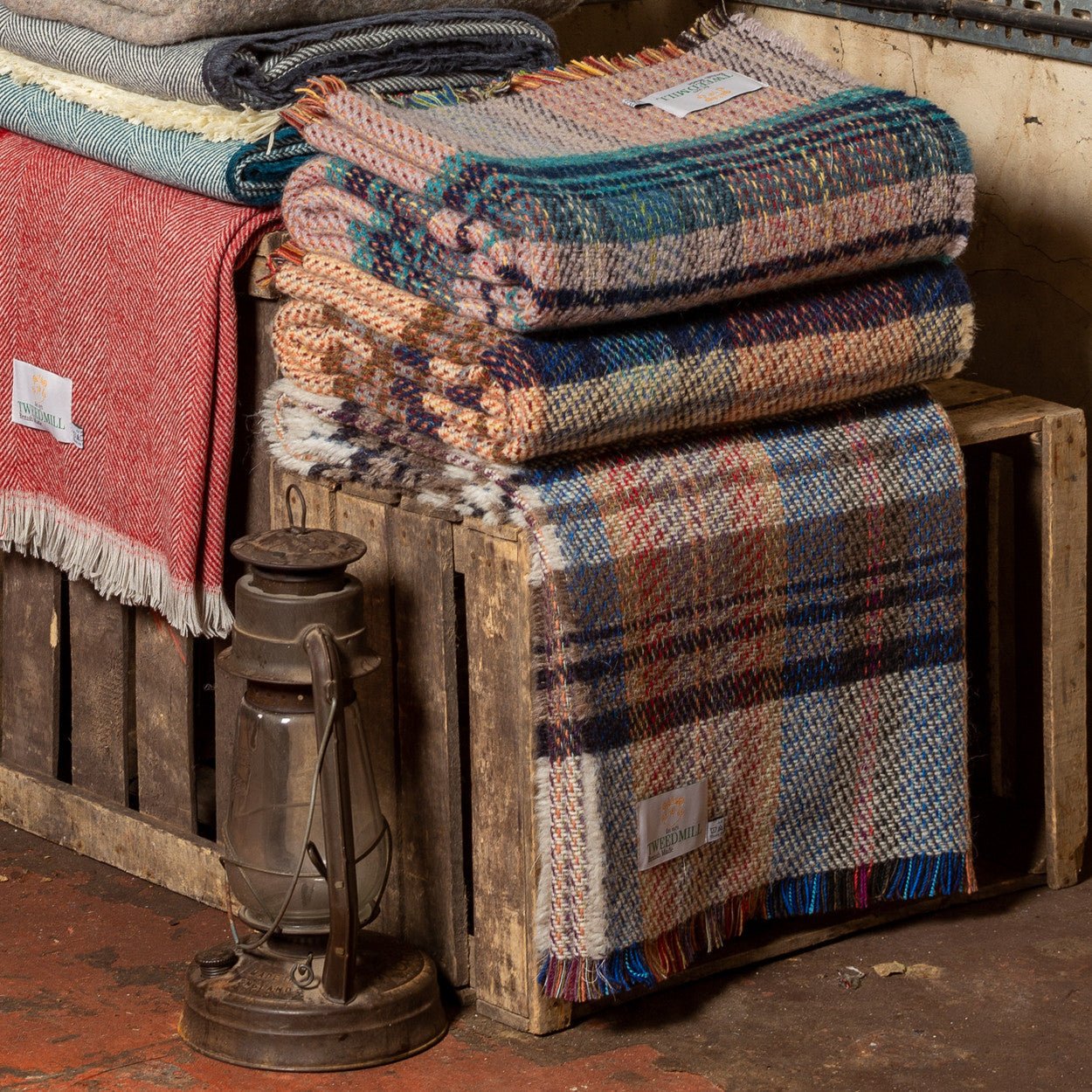 Large All Wool Picnic Rug - The Nancy Smillie Shop - Art, Jewellery & Designer Gifts Glasgow