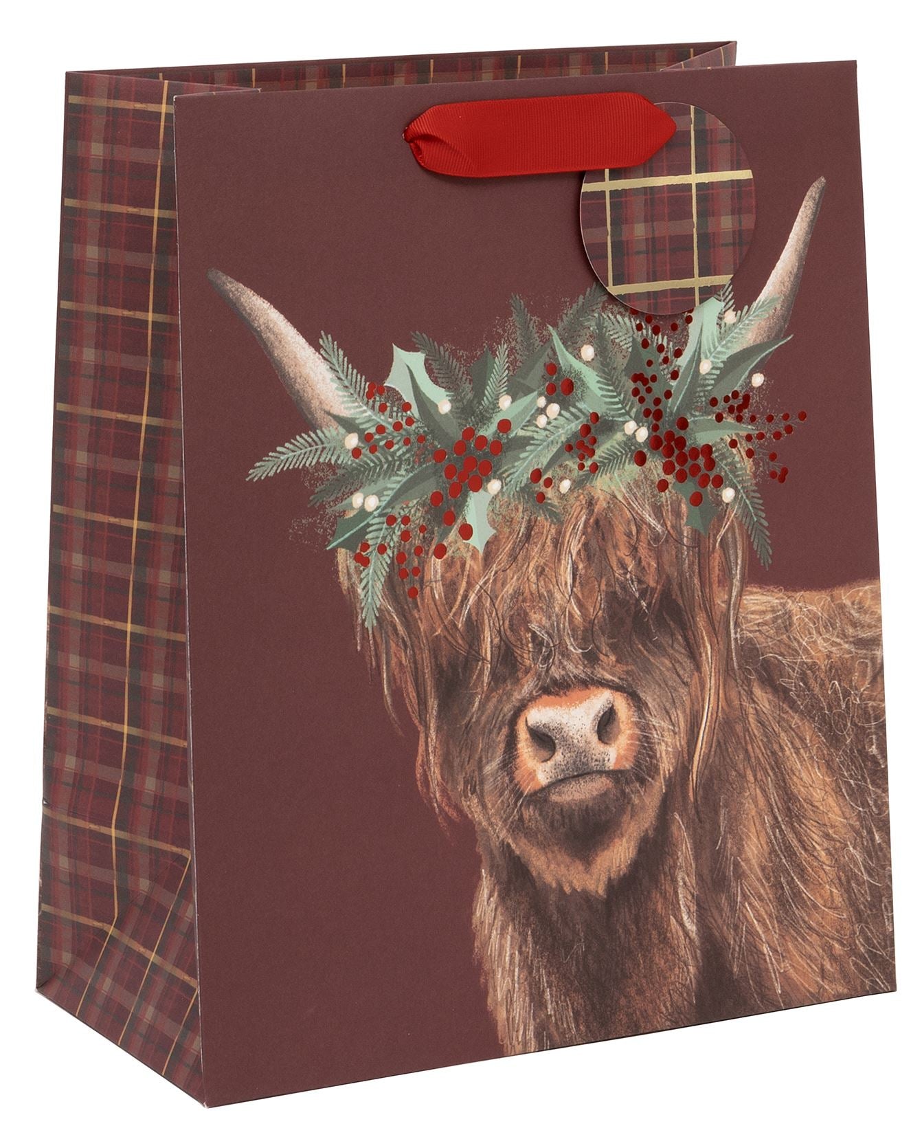 Large Highland cow gift bag - All our cards! - we can send them for you. - Scotland
