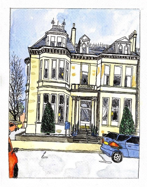 Large Hotel Du Vin - The Nancy Smillie Shop - Art, Jewellery & Designer Gifts Glasgow