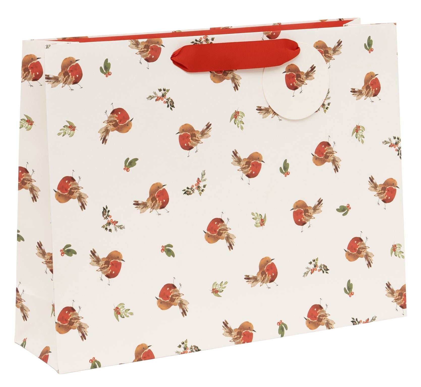 Large Landscape Robin gift bag - All our cards! - we can send them for you. - Scotland