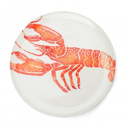 Large Lobster Orange Platter - The Nancy Smillie Shop - Art, Jewellery & Designer Gifts Glasgow