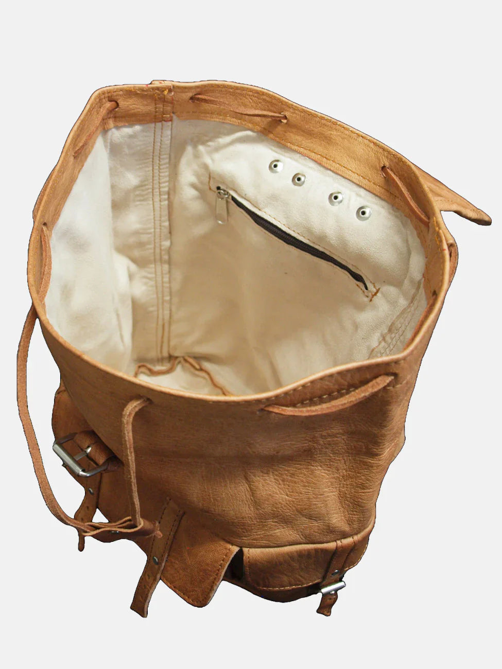Large Tan Leather Rucksack - Reversible Clutch Shoulder Camera - Bags of Bags! - Scotland