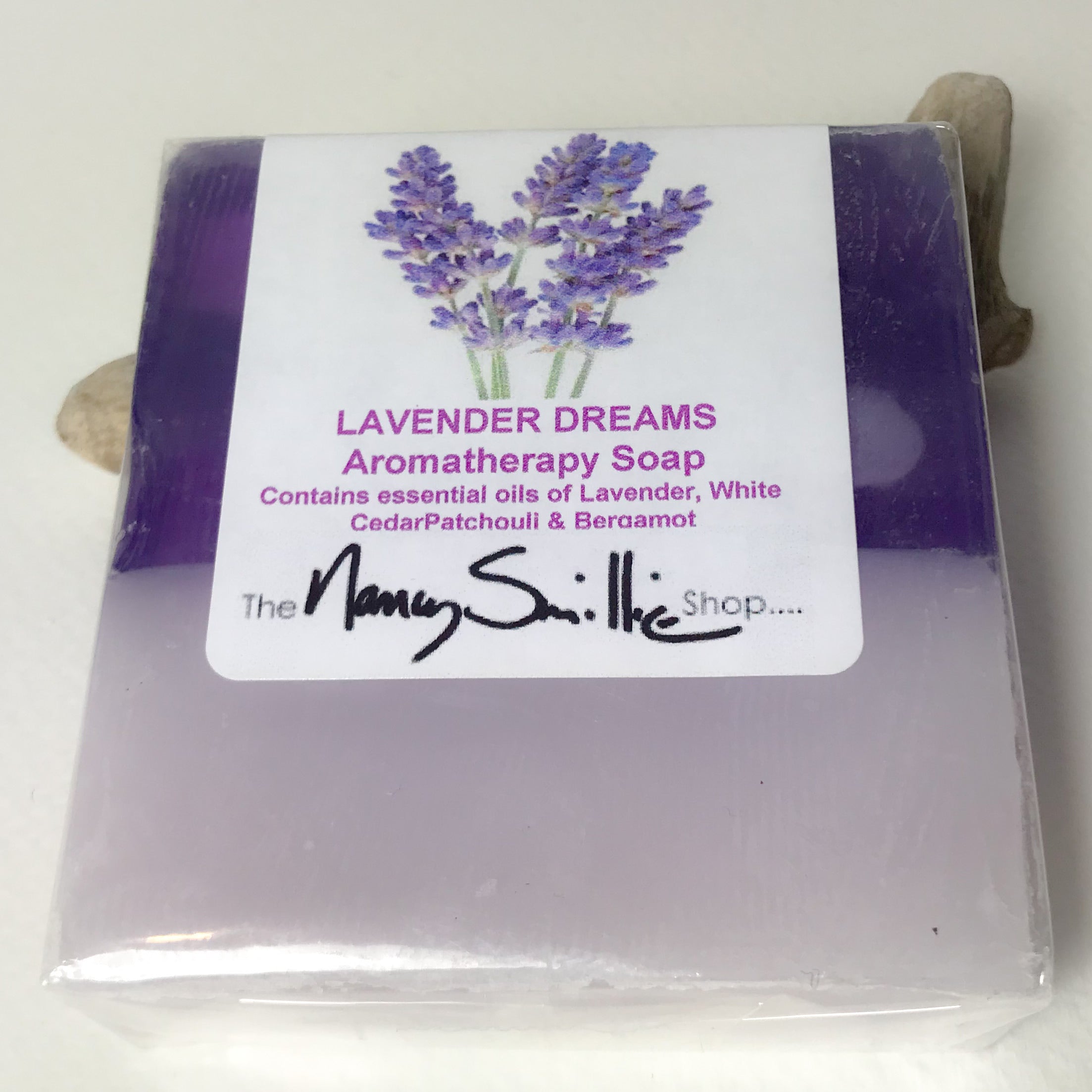 Lavender Dreams Soap Slice - The Nancy Smillie Shop - Art, Jewellery & Designer Gifts Glasgow