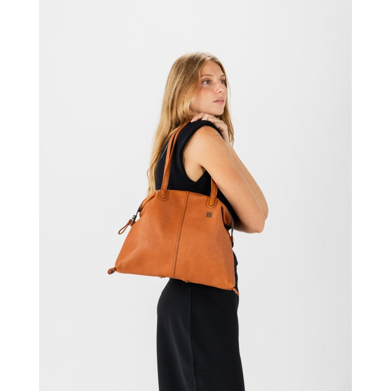 Tan Hooper Shoulder Bag