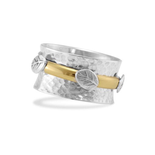Leaves Spinning Ring - The Nancy Smillie Shop - Art, Jewellery & Designer Gifts Glasgow