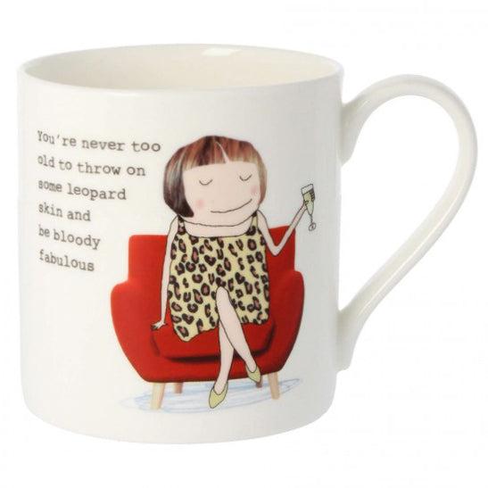 Leopard Print Mug - The Nancy Smillie Shop - Art, Jewellery & Designer Gifts Glasgow