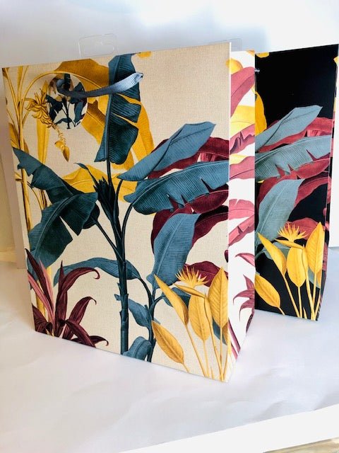 Lge Tropical Gift Bag - The Nancy Smillie Shop - Art, Jewellery & Designer Gifts Glasgow