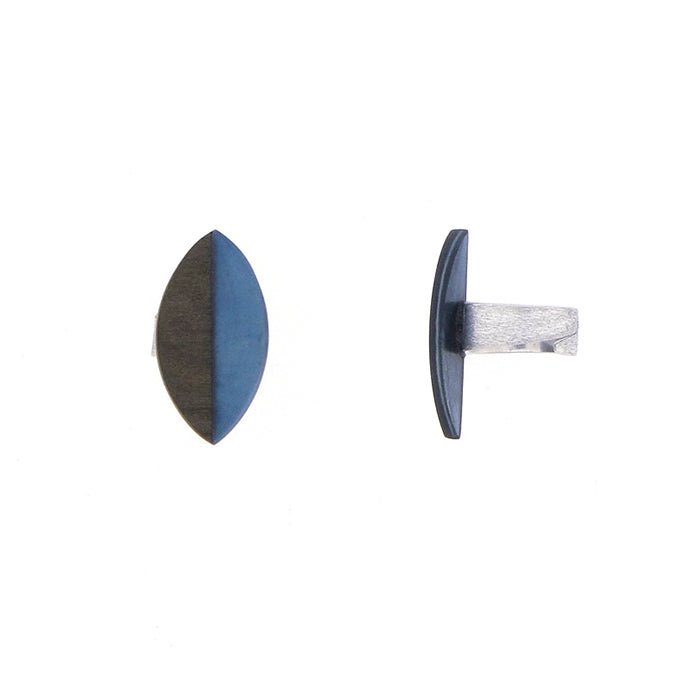 Light Blue Leaf Ring - The Nancy Smillie Shop - Art, Jewellery & Designer Gifts Glasgow