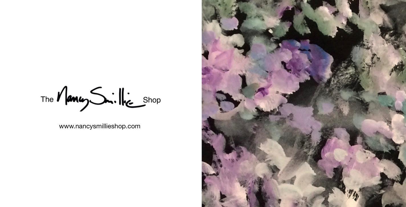 Lilac Flowers Card - The Nancy Smillie Shop - Art, Jewellery & Designer Gifts Glasgow