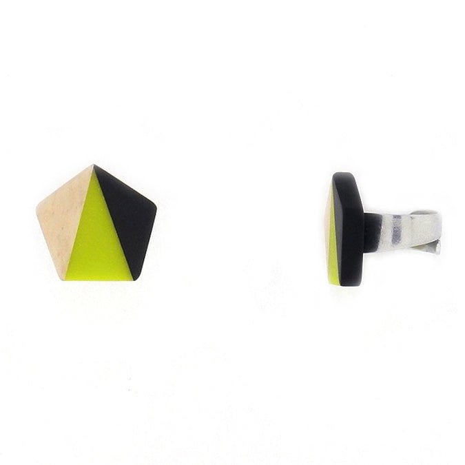 Lime Pentagon Ring - The Nancy Smillie Shop - Art, Jewellery & Designer Gifts Glasgow