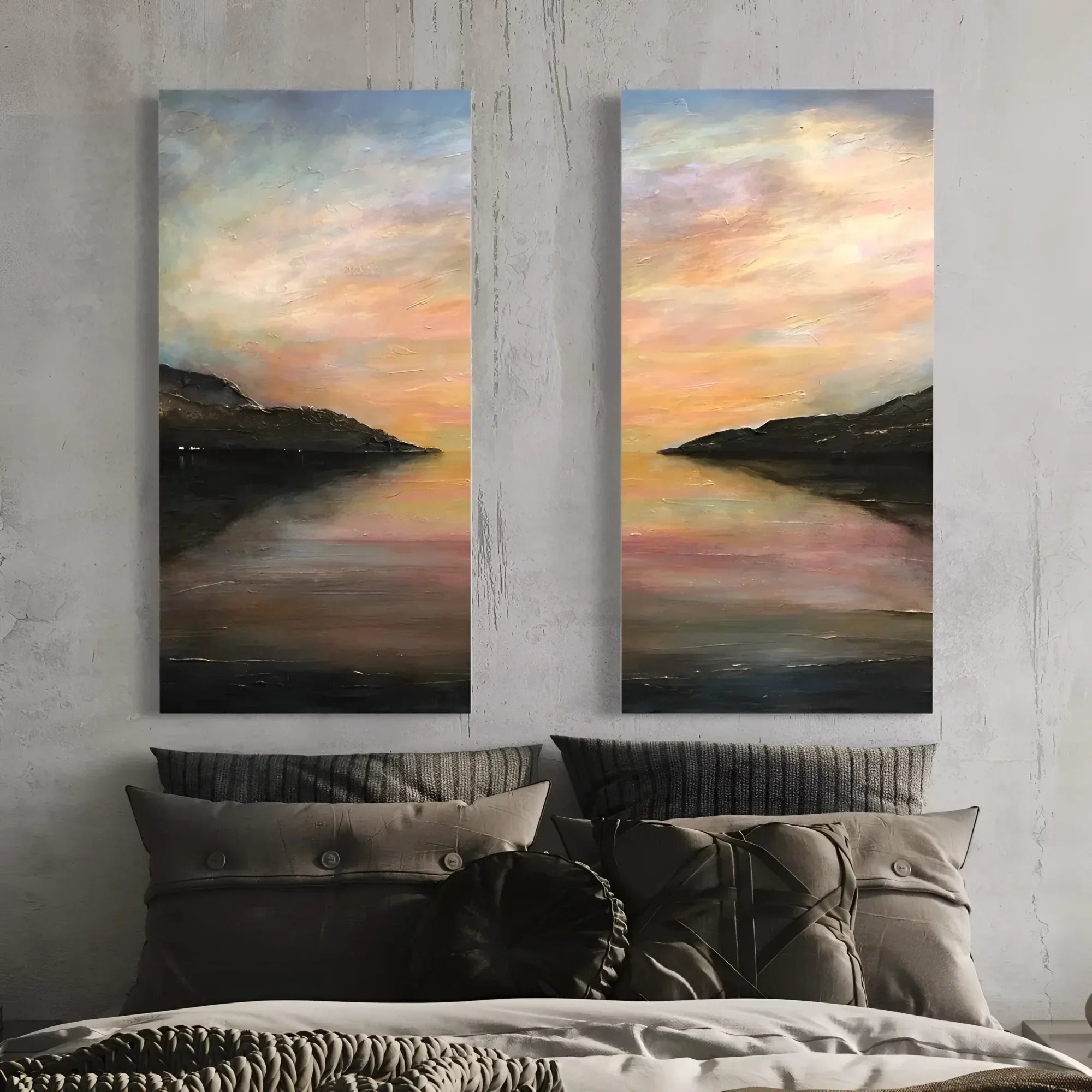 Loch Ness Glow  | Statement Interior Wall Art from Scotland