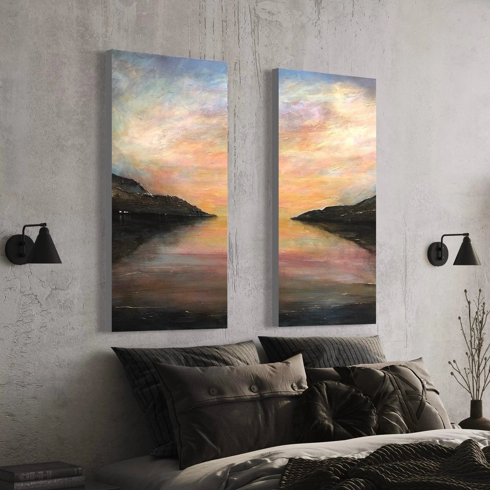 Loch Ness Glow  | Statement Interior Wall Art from Scotland