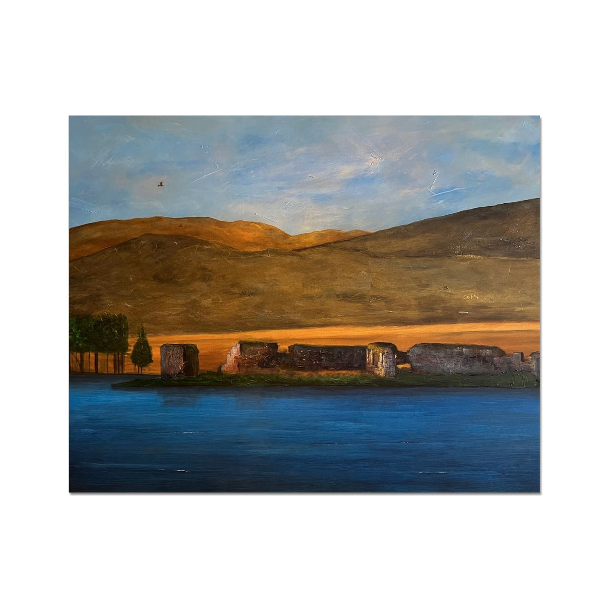 Lochindorb Castle Artist Proof Collector Print - All Art Prints - Scotland