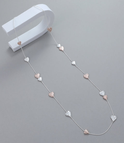 Long Heart Necklace - The Nancy Smillie Shop - Art, Jewellery & Designer Gifts Glasgow